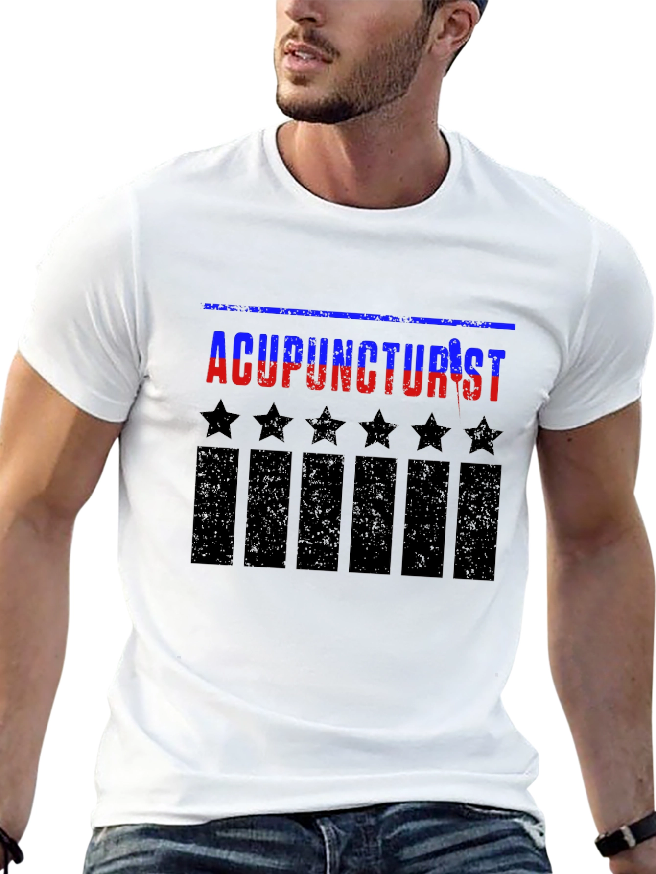 Acupuncturist Patriotic T-Shirt