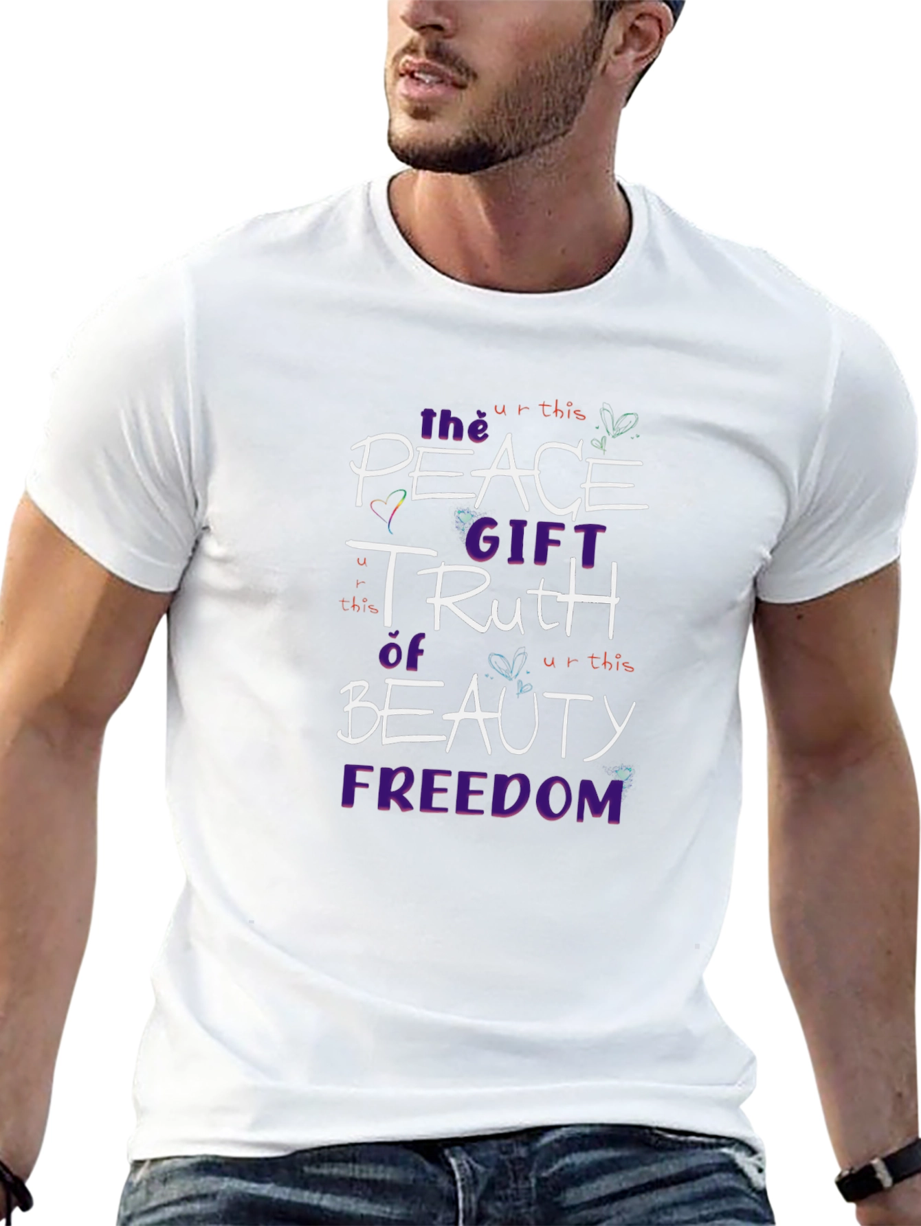 Peace Gift Truth Beauty Freedom T-Shirt