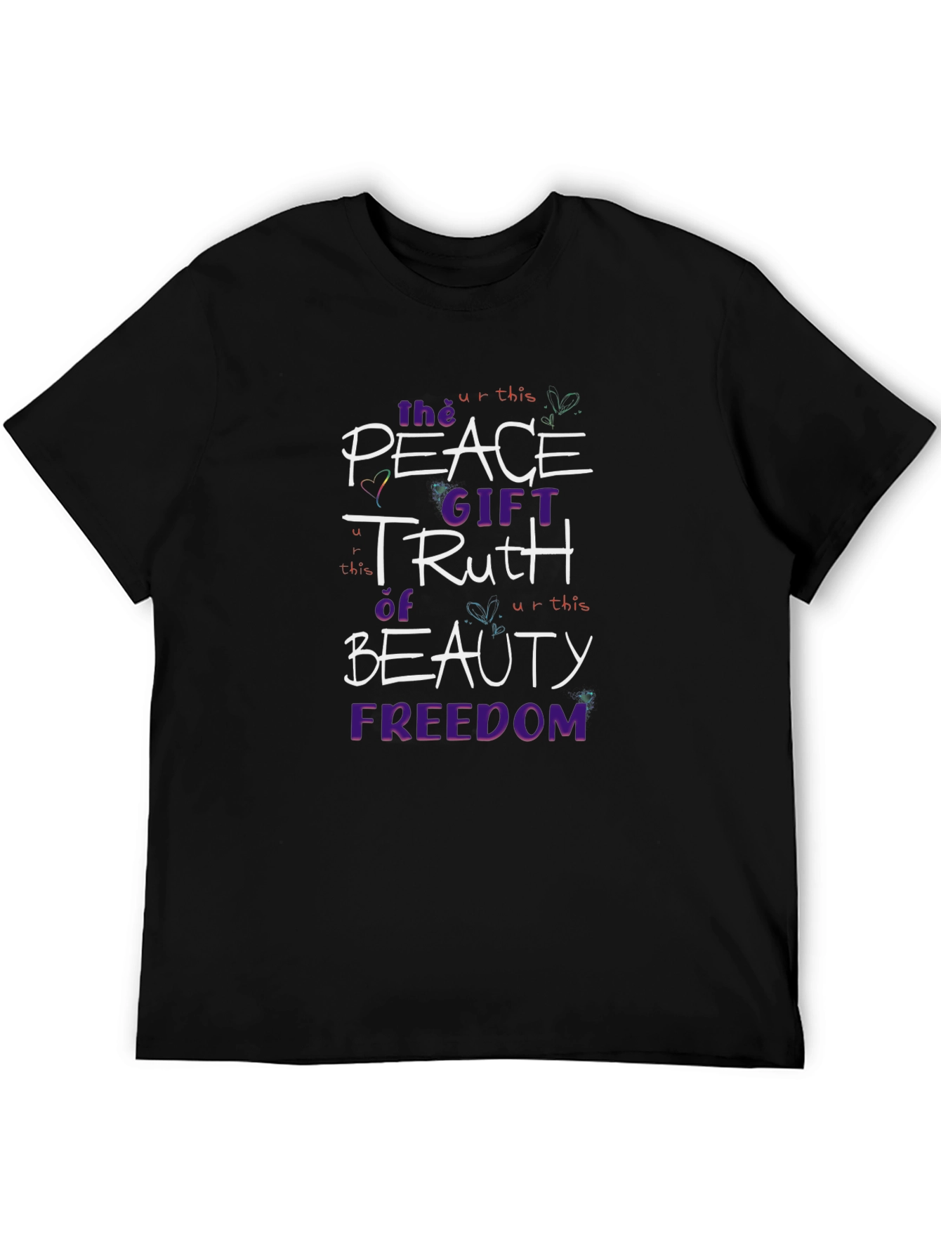 Peace Gift Truth Beauty Freedom T-Shirt