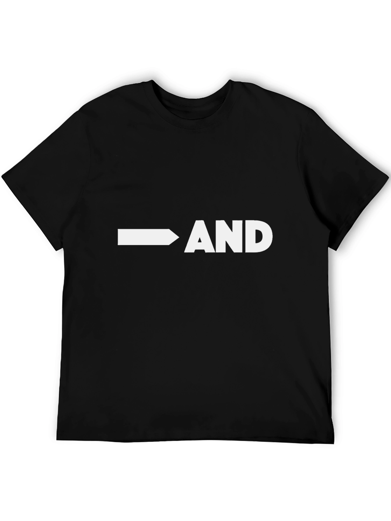 Arrow AND Statement Graphic Tee