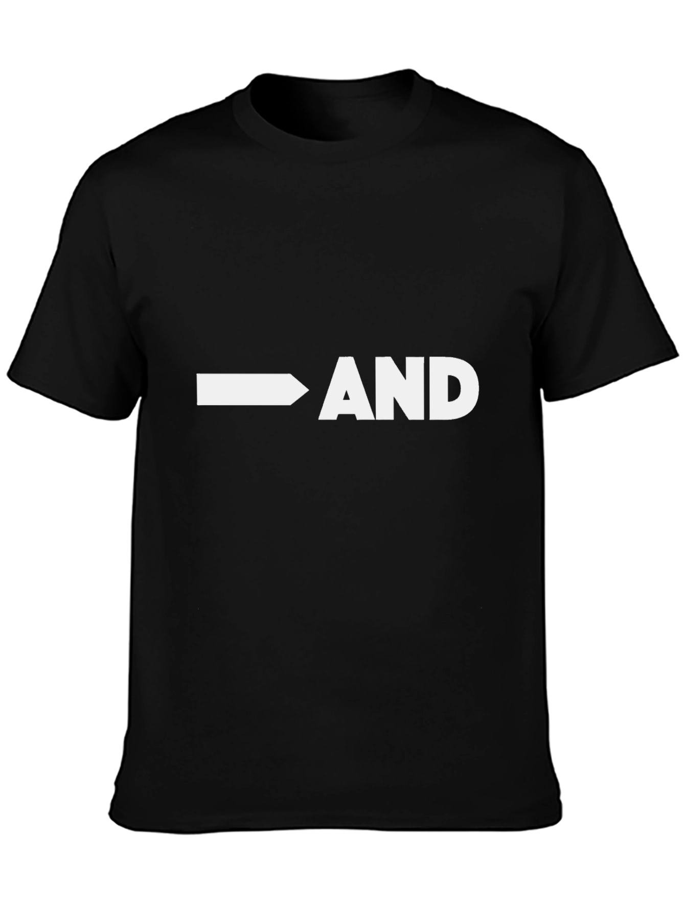 Arrow AND Statement Graphic Tee