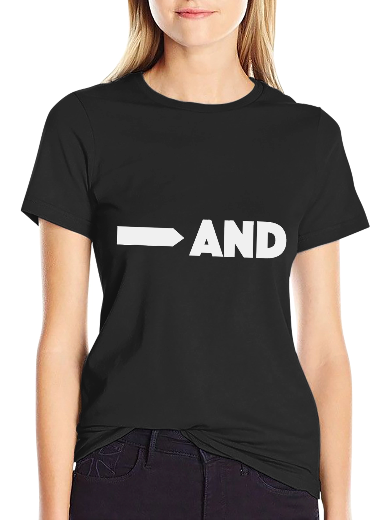 Arrow AND Statement Graphic Tee