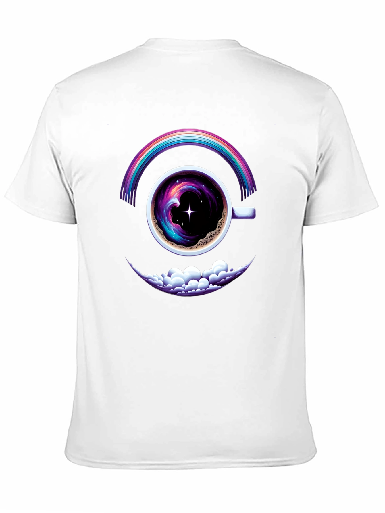 Cosmic Coffee Rainbow T-Shirt