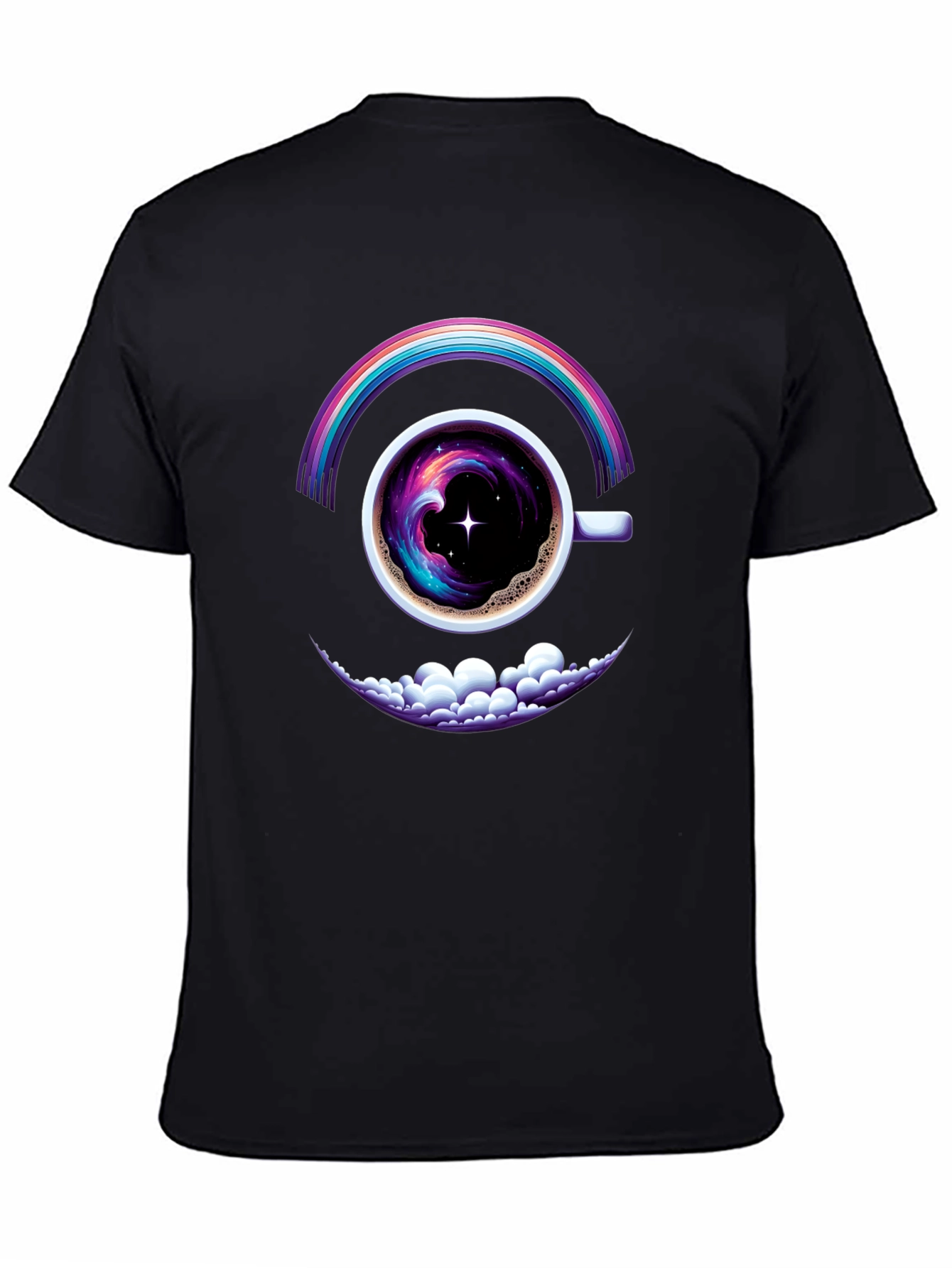Cosmic Coffee Rainbow T-Shirt