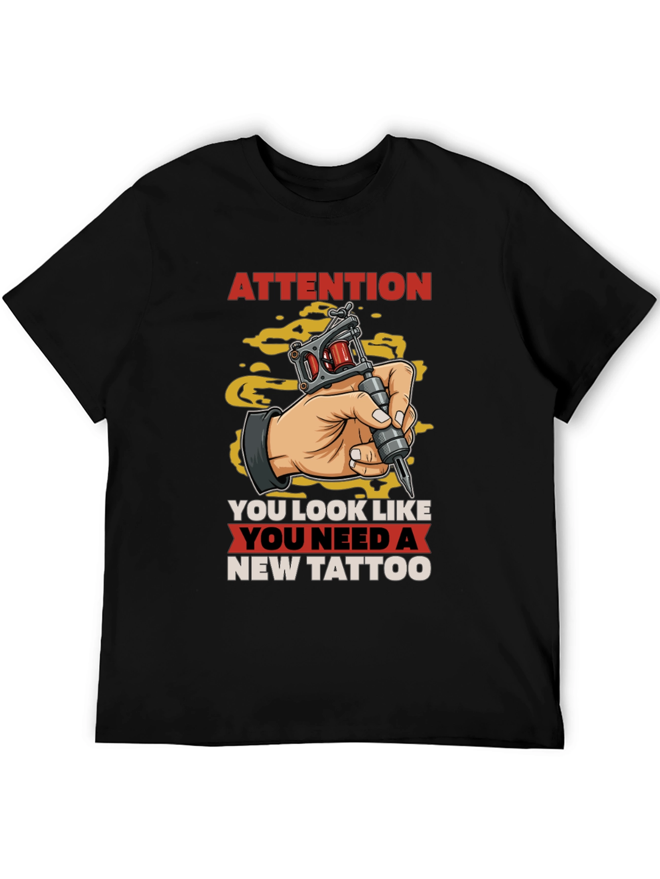 Attention New Tattoo T-Shirt