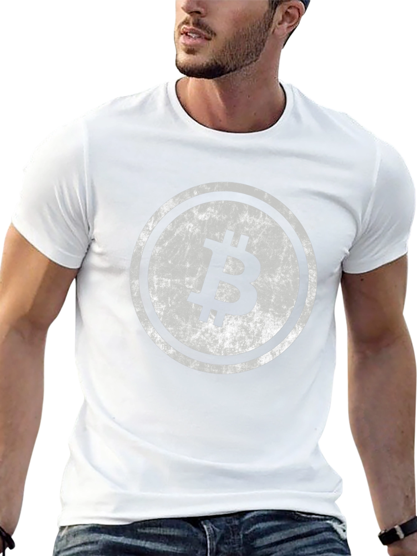 Bitcoin Logo T-Shirt - Crypto Currency Tee