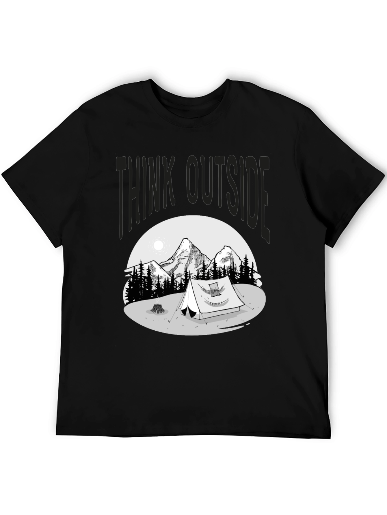Think Outside Graphic T-Shirt