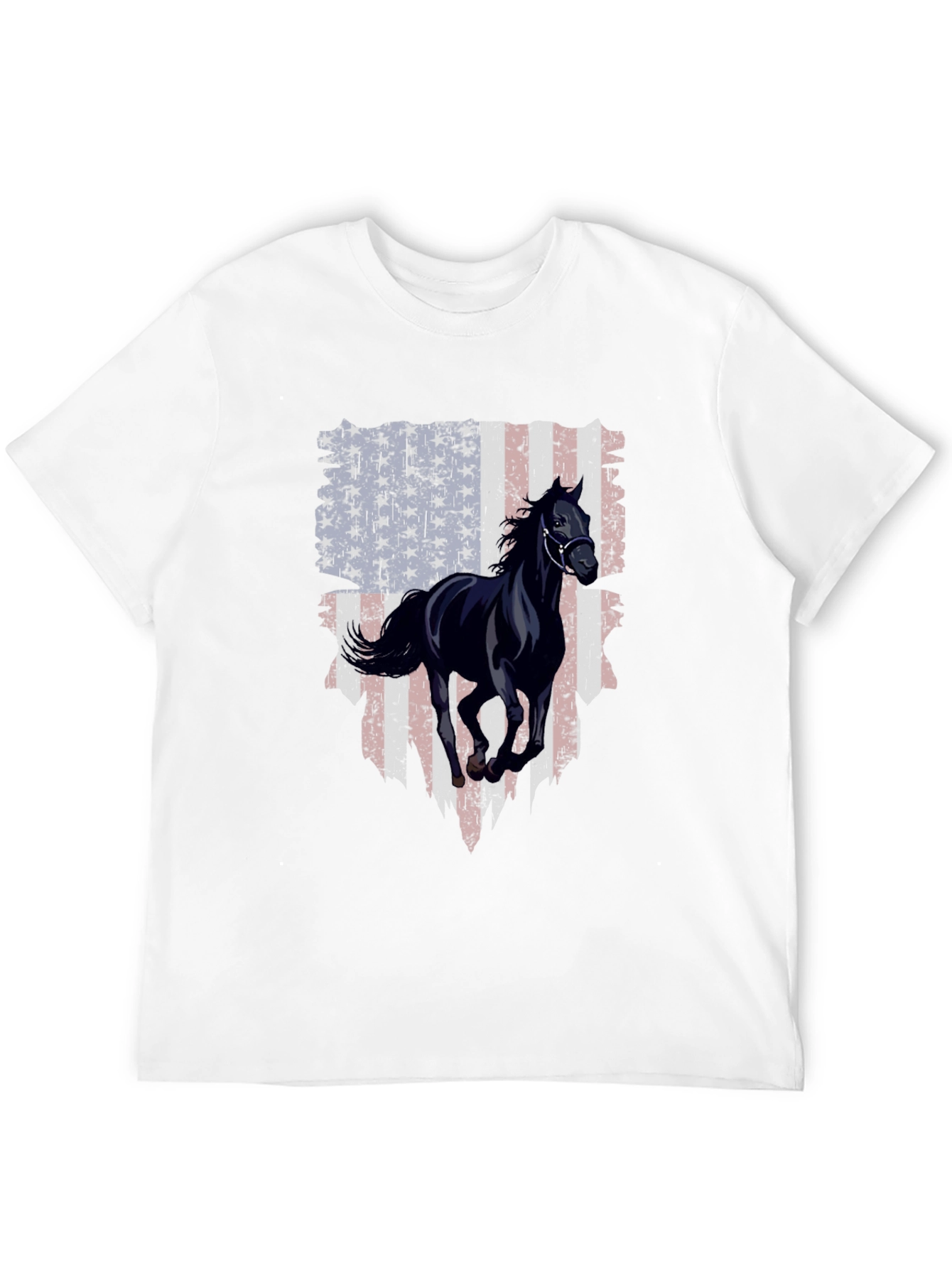 Patriotic Horse Graphic Tee