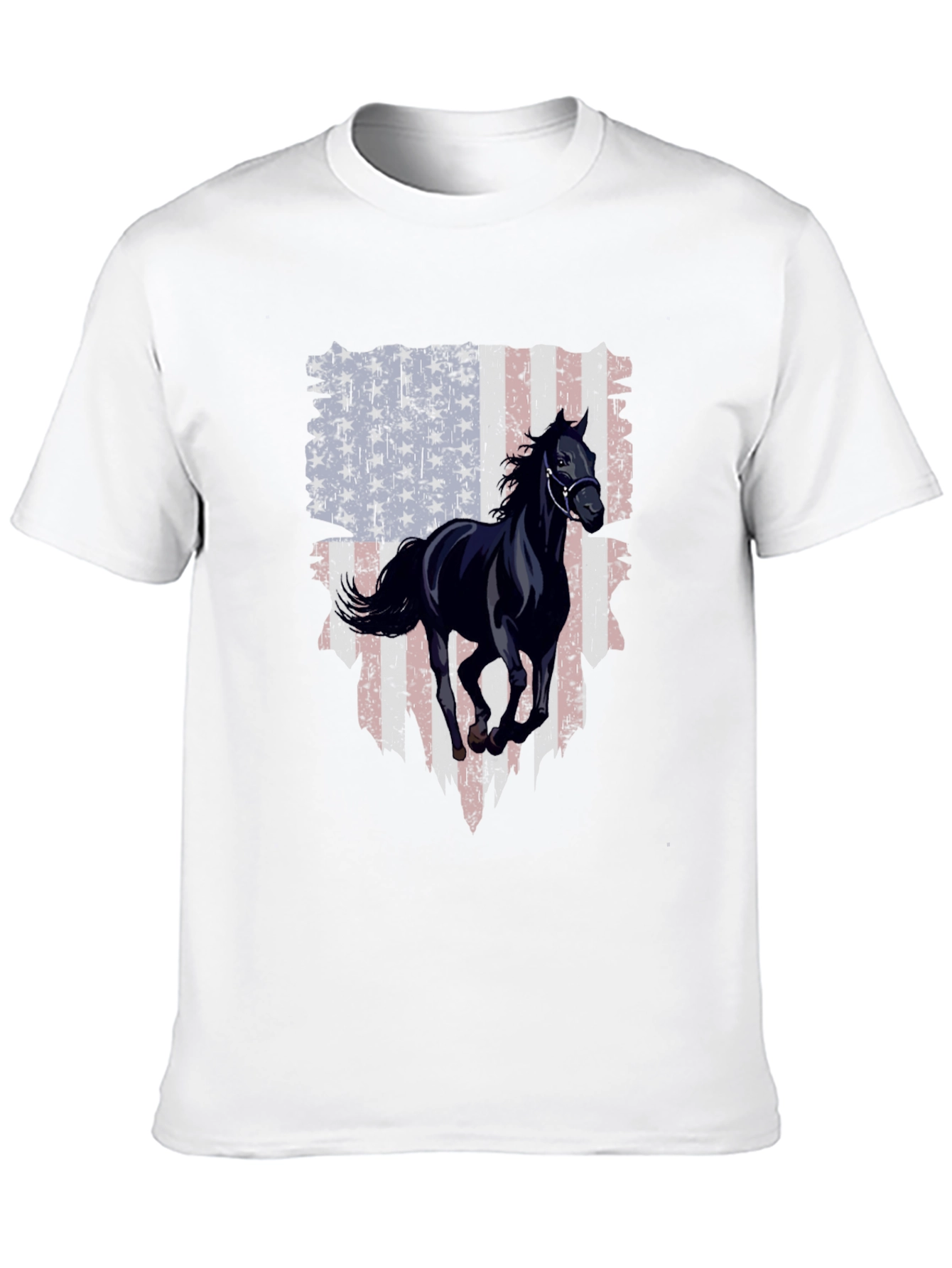 Patriotic Horse Graphic Tee