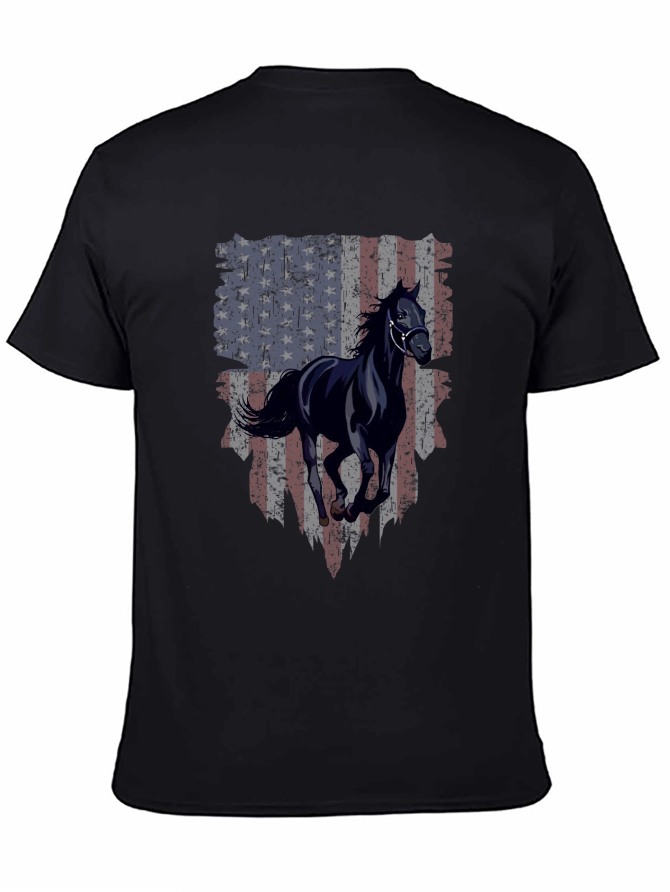Patriotic Horse Graphic Tee