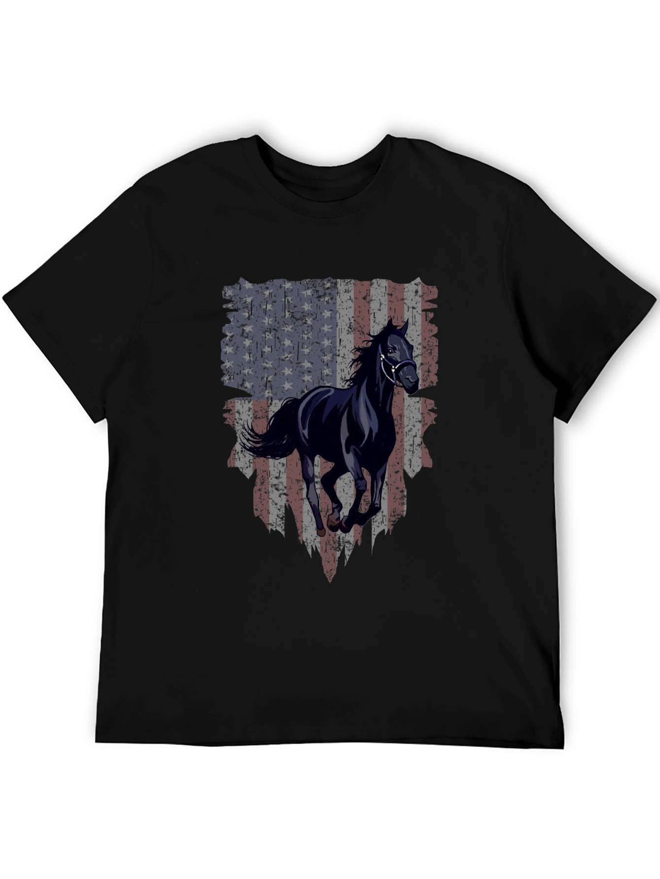 Patriotic Horse Graphic Tee