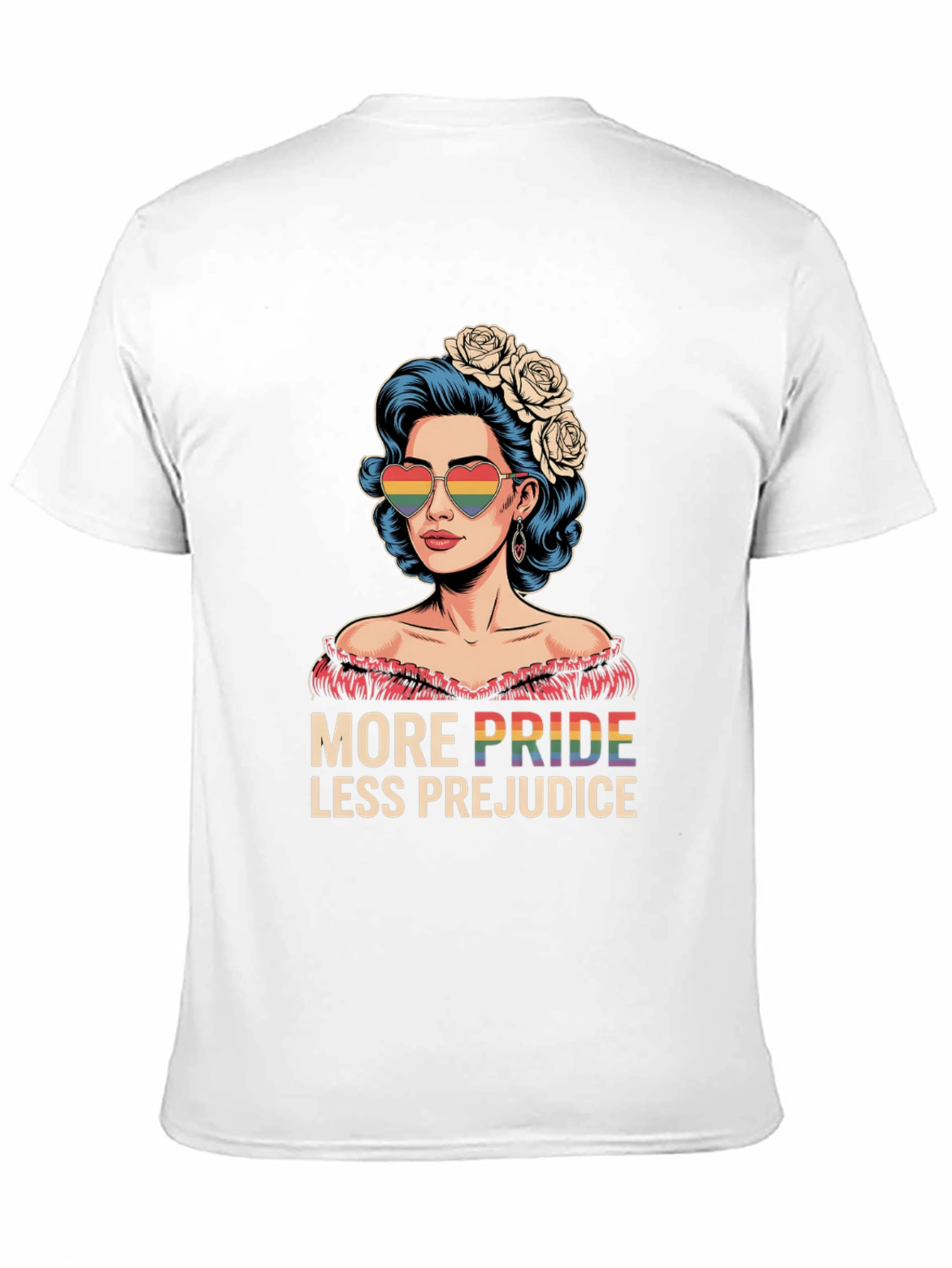 Pride T-Shirt: More Pride Less Prejudice