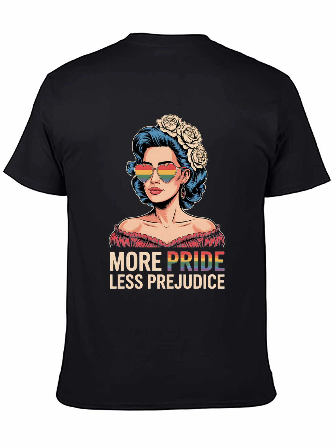 Pride T-Shirt: More Pride Less Prejudice