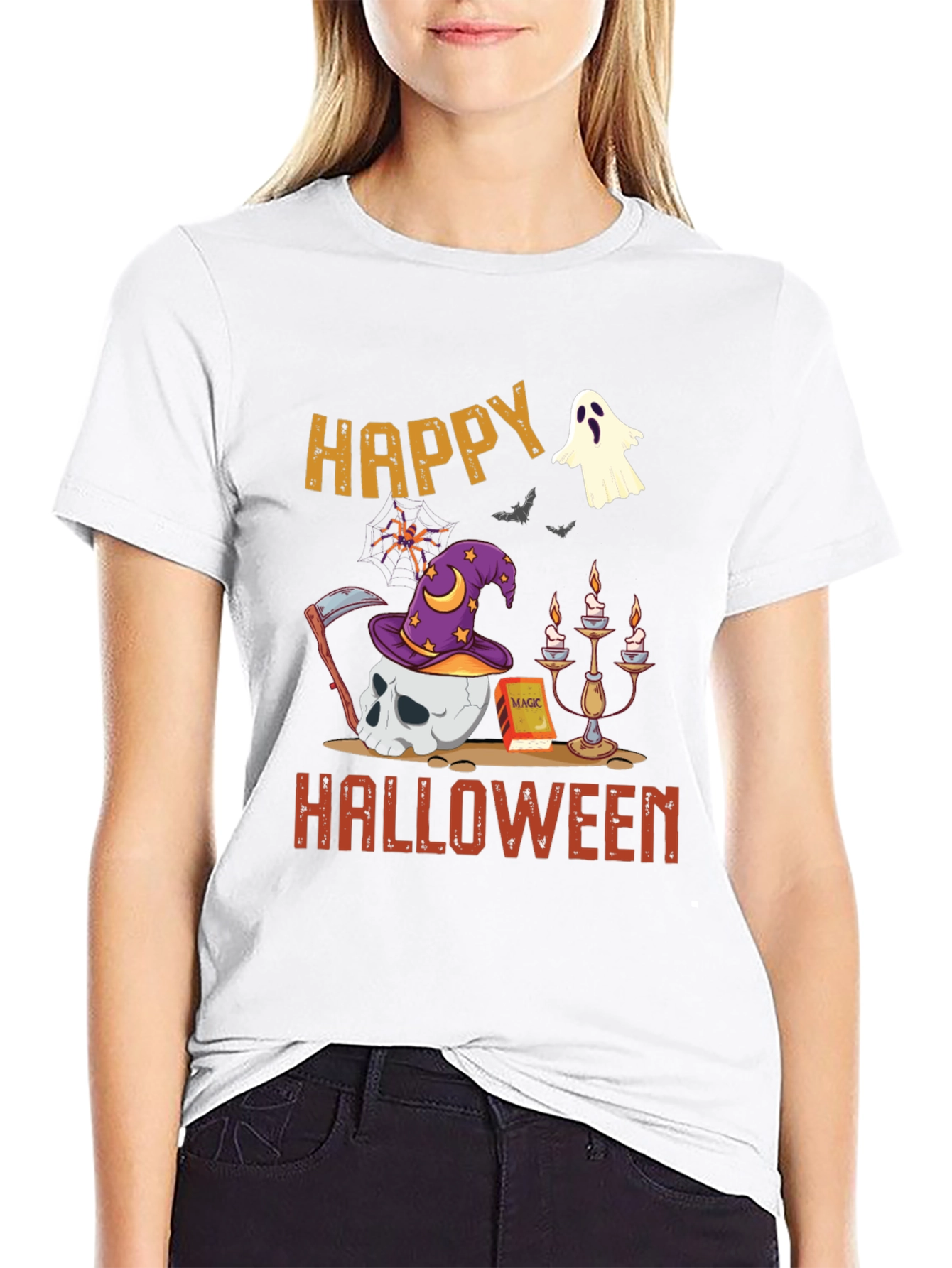Happy Halloween Graphic T-Shirt