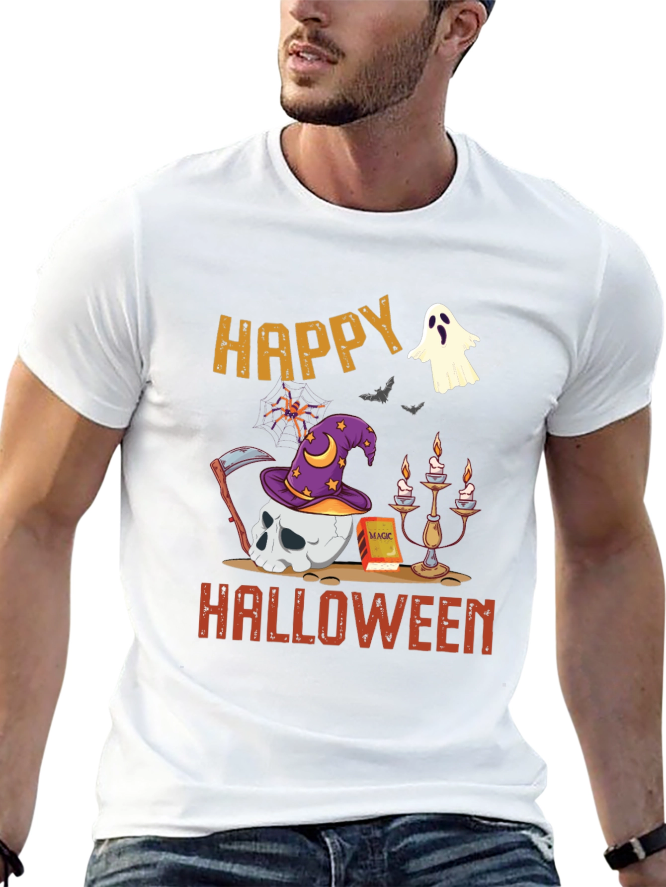 Happy Halloween Graphic T-Shirt