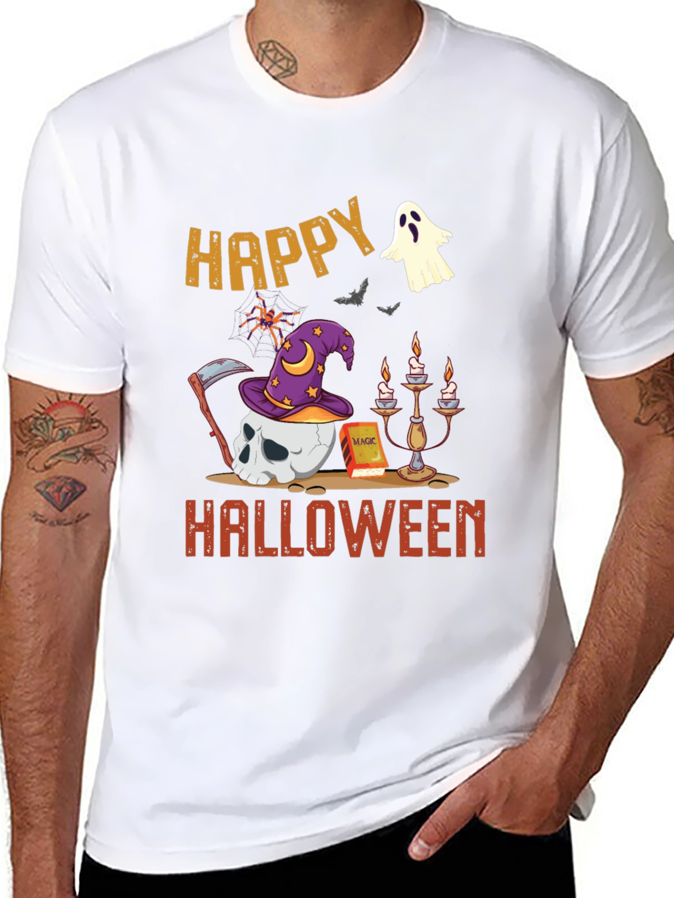 Happy Halloween Graphic T-Shirt