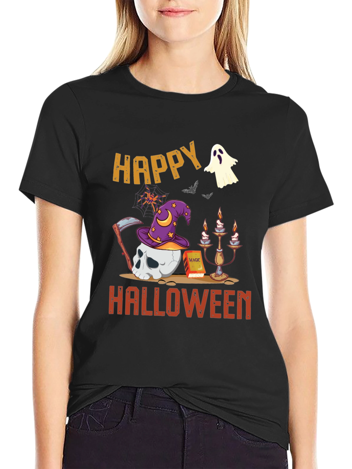 Happy Halloween Graphic T-Shirt