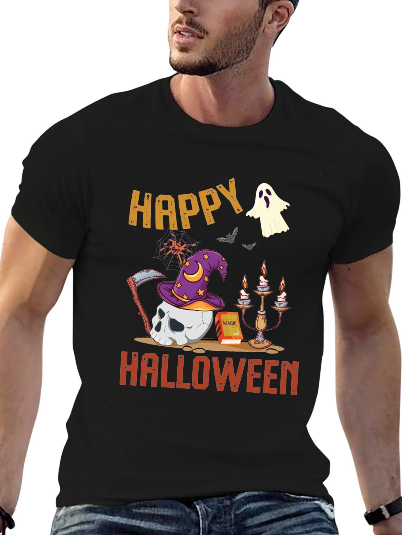 Happy Halloween Graphic T-Shirt