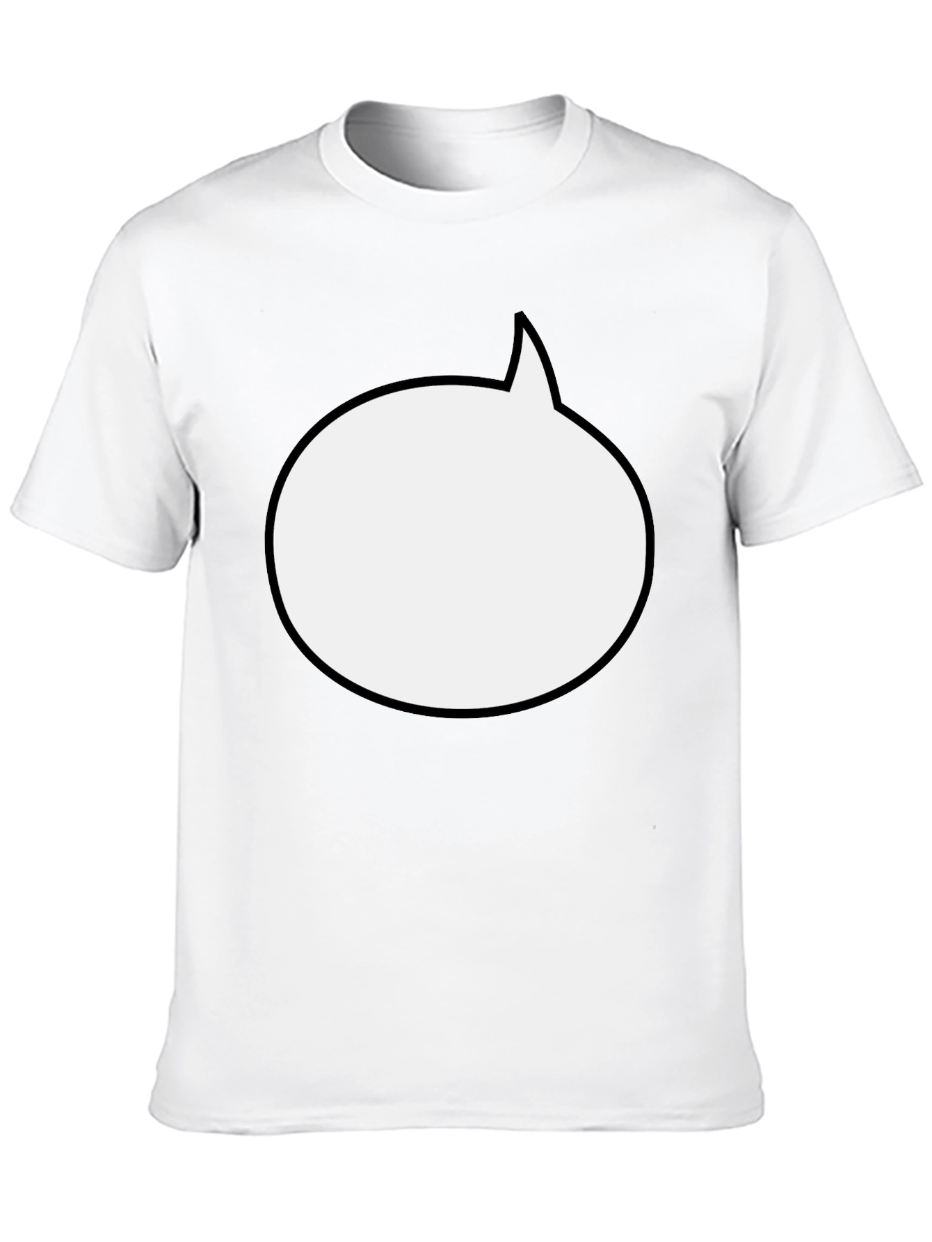 Comic Bubble Black T-Shirt