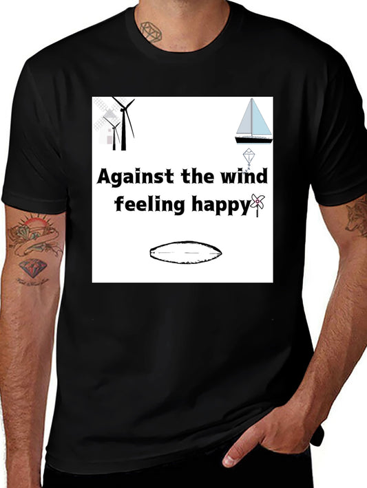 Against the Wind Happy Sailing T-Shirt