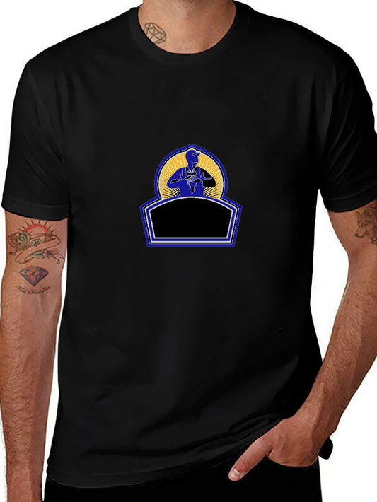 Black Graphic Tee - Welder Design