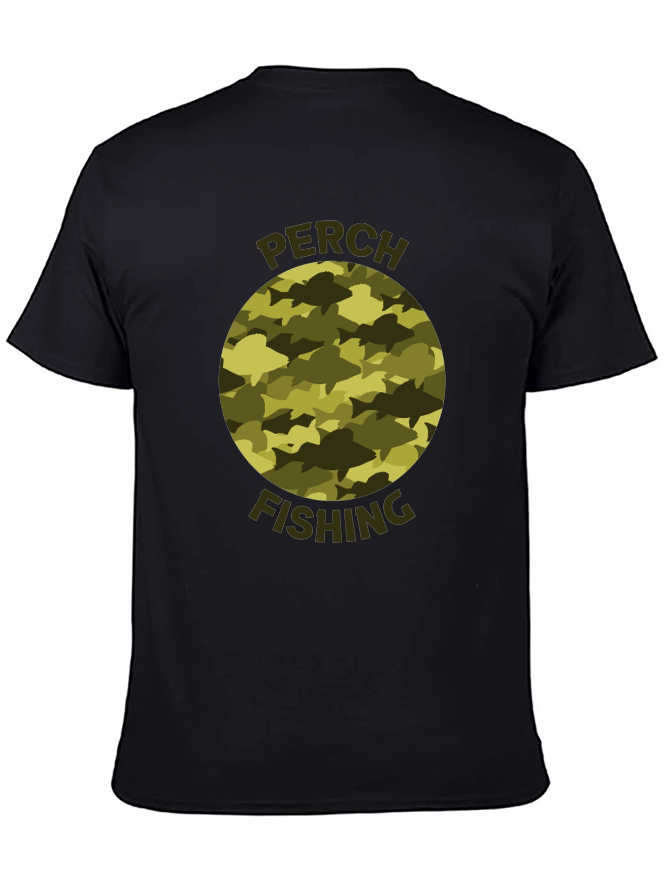 Perch Fishing Camo T-Shirt