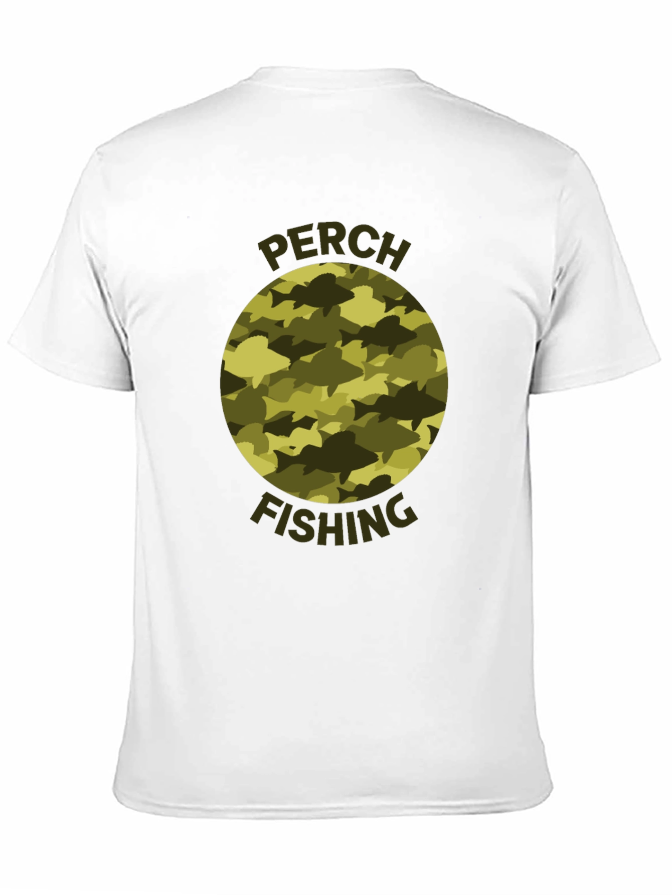 Perch Fishing Camo T-Shirt