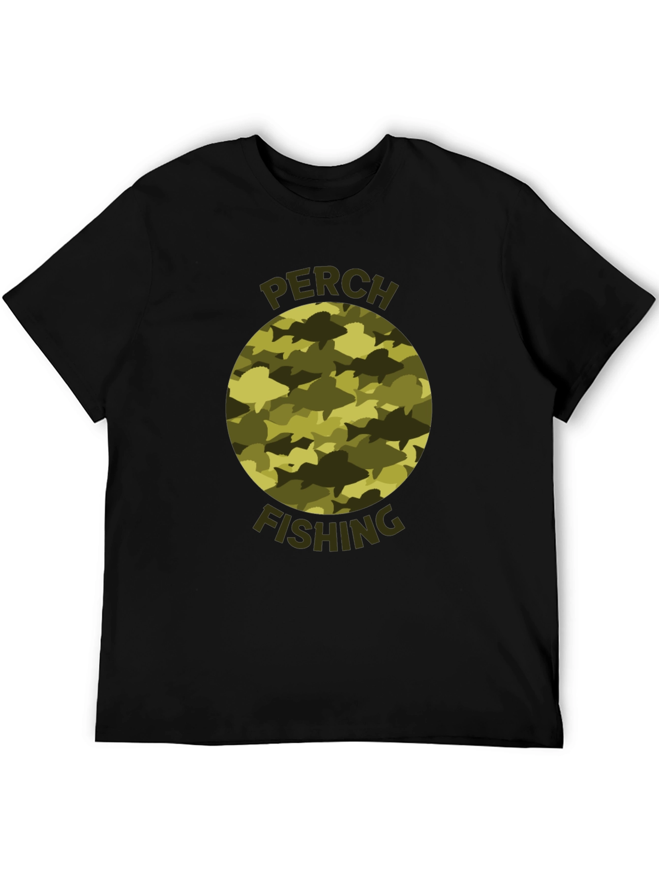 Perch Fishing Camo T-Shirt