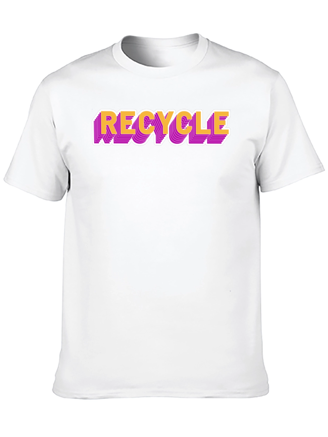 Recycle Graphic Tee - Stylish & Sustainable