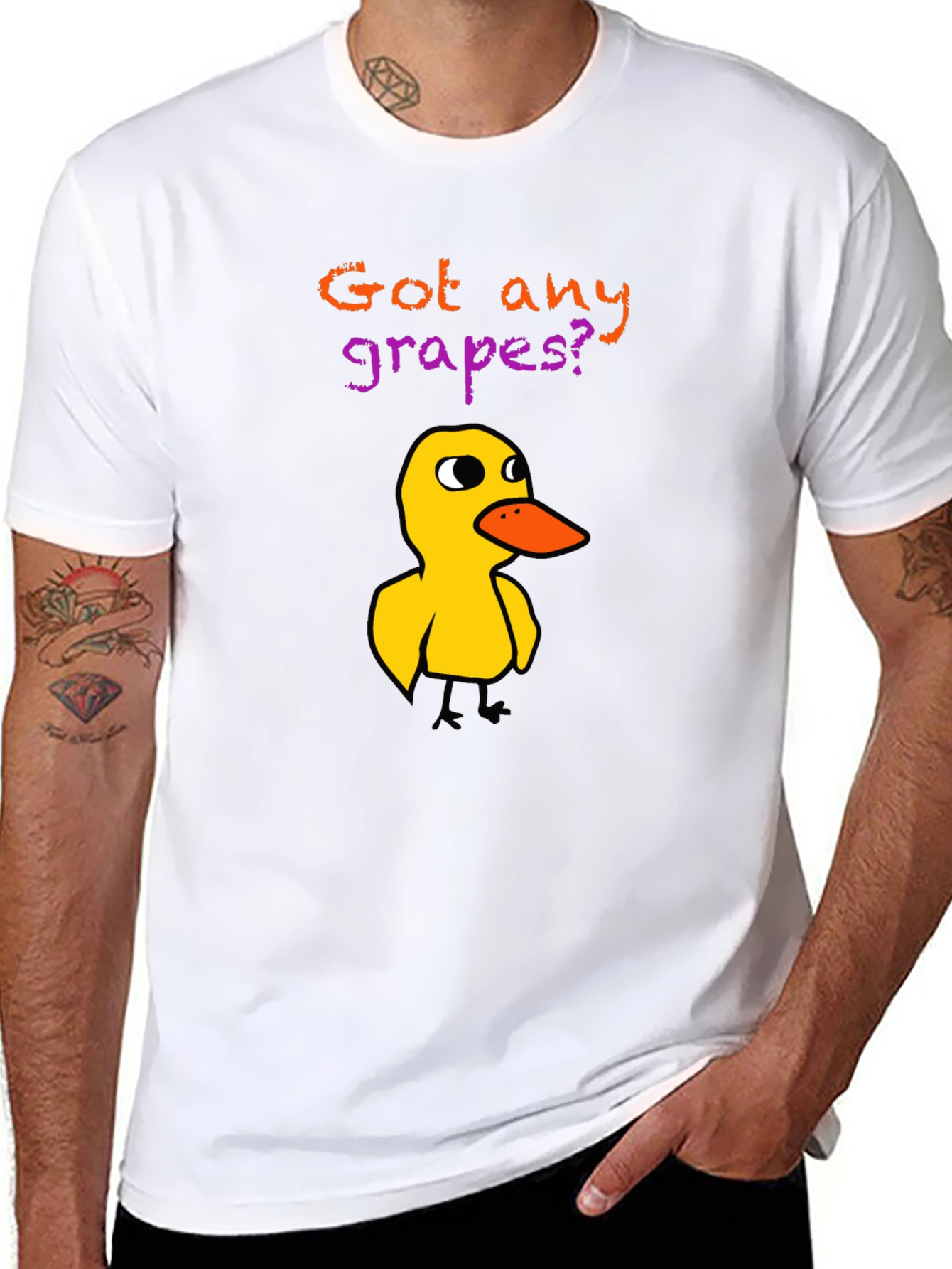 Got Any Grapes T-Shirt | Duck Design