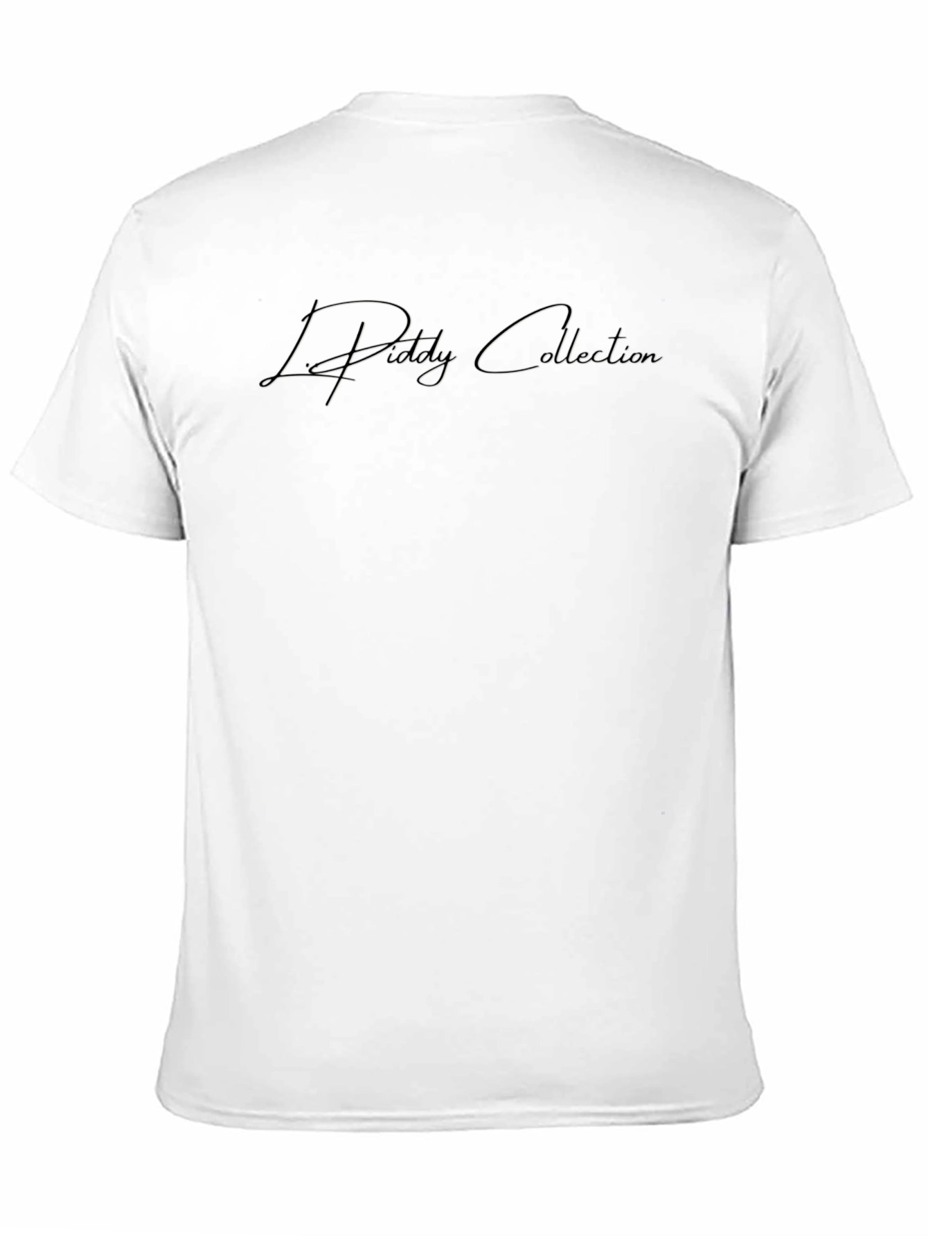 Mens Black Crewneck T-Shirt - LJ Piddy Collection