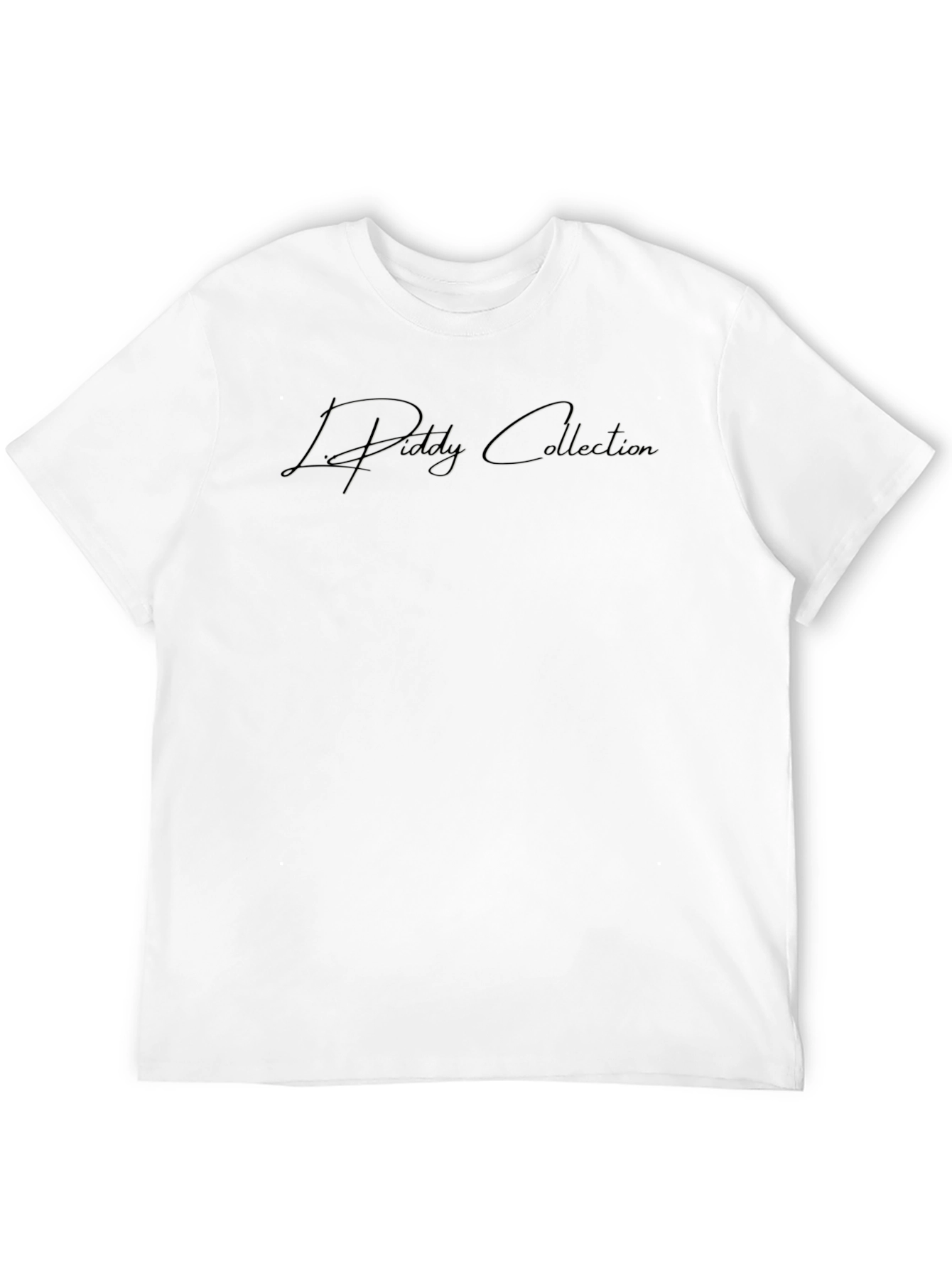 Mens Black Crewneck T-Shirt - LJ Piddy Collection