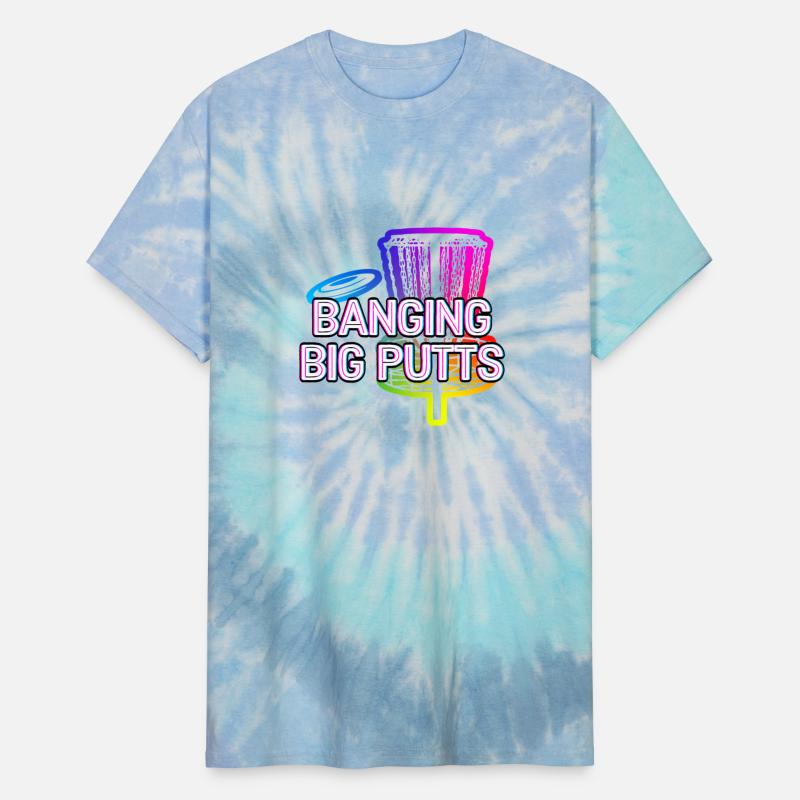 Banging Big Putts Disc Golf Outdoor Game Golfer