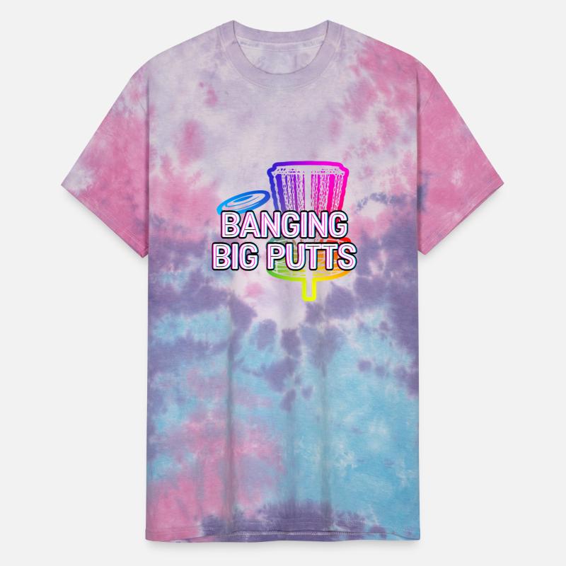 Banging Big Putts Disc Golf Outdoor Game Golfer