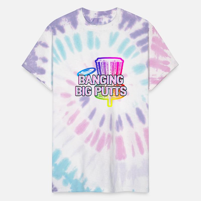 Banging Big Putts Disc Golf Outdoor Game Golfer