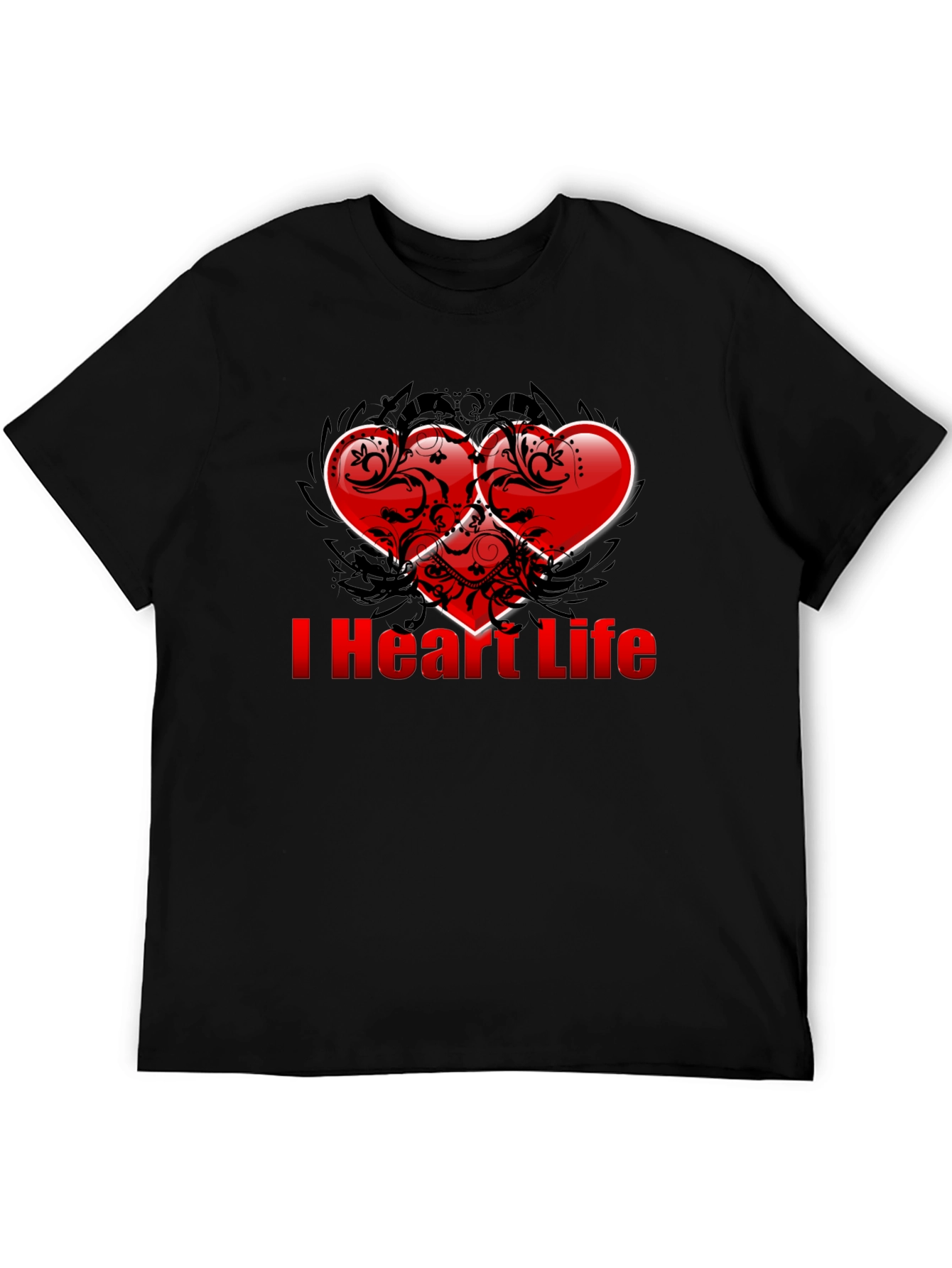 I Heart Life T-Shirt - Stylish Graphic Tee