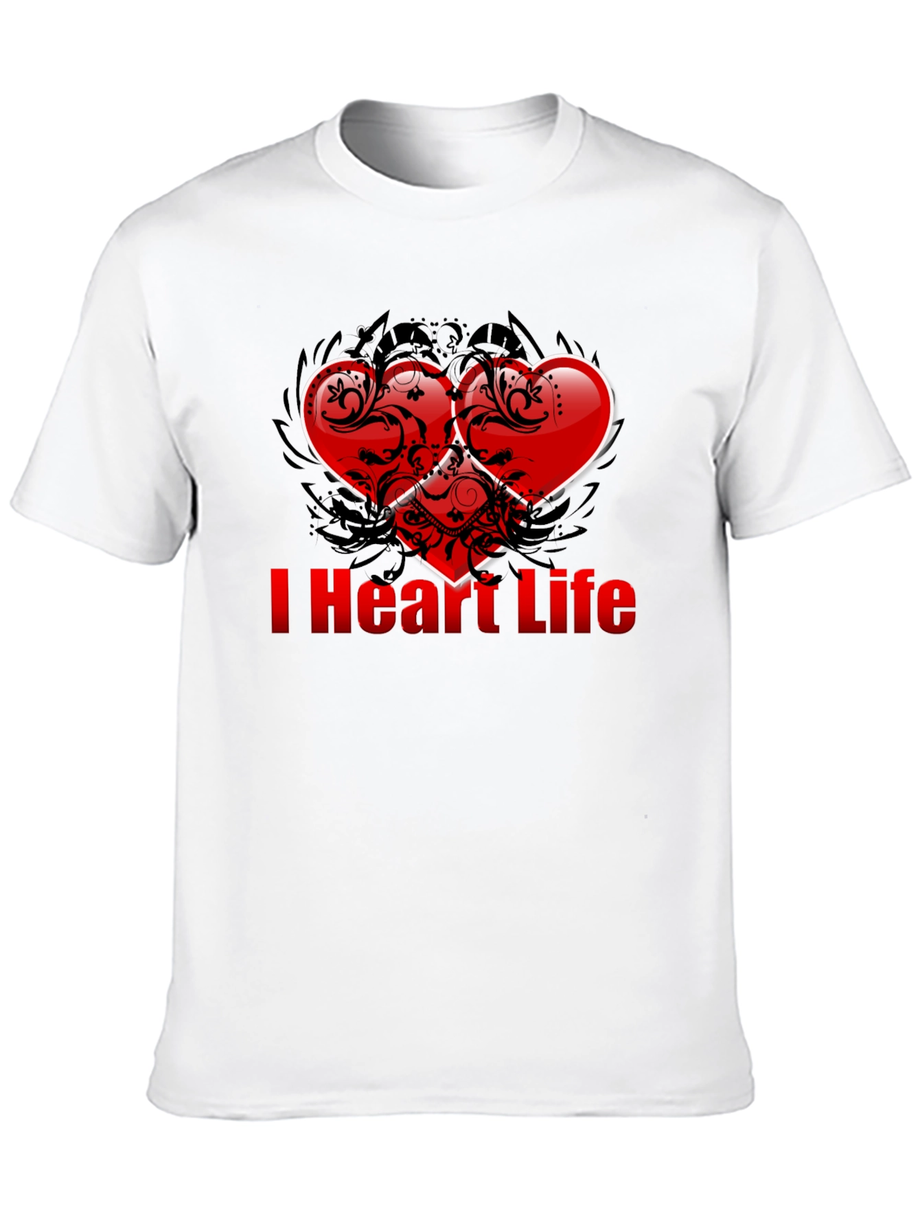 I Heart Life T-Shirt - Stylish Graphic Tee