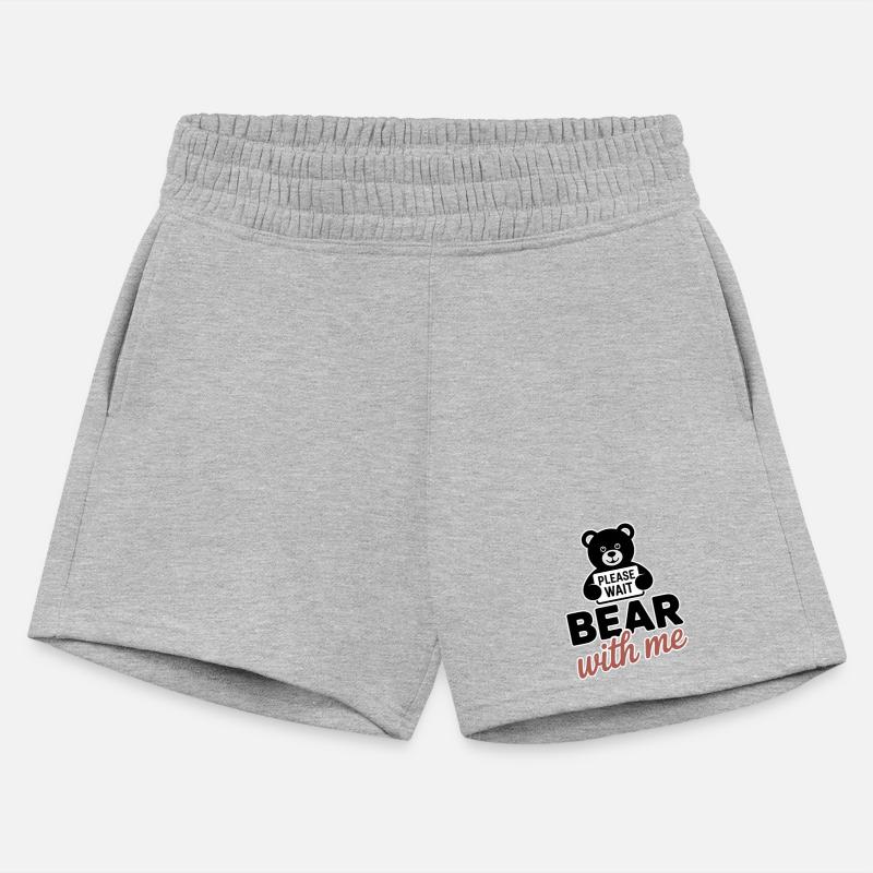 Bear With Me Funny Pun Teddy Bear