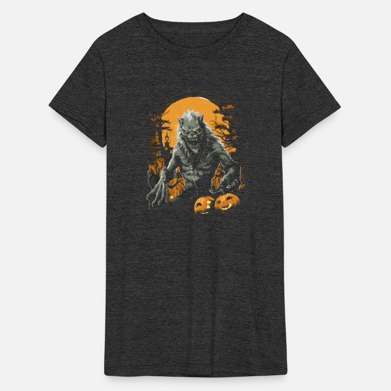 Beastly Werewolf Tee Scary Halloween Gift