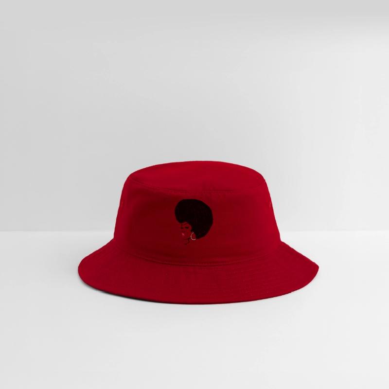 Beautiful black woman with afro hair