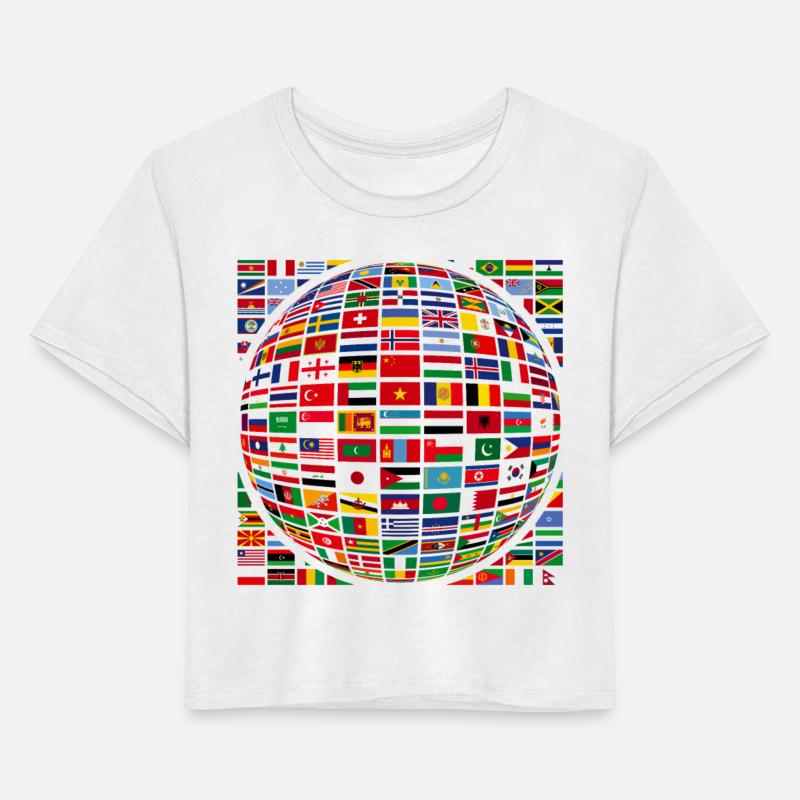 Beautiful PEACE, all world flags "against racism"