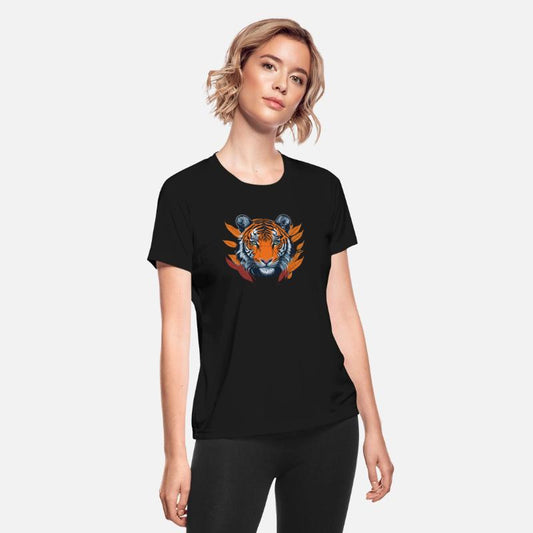 Beautiful tiger face illustration