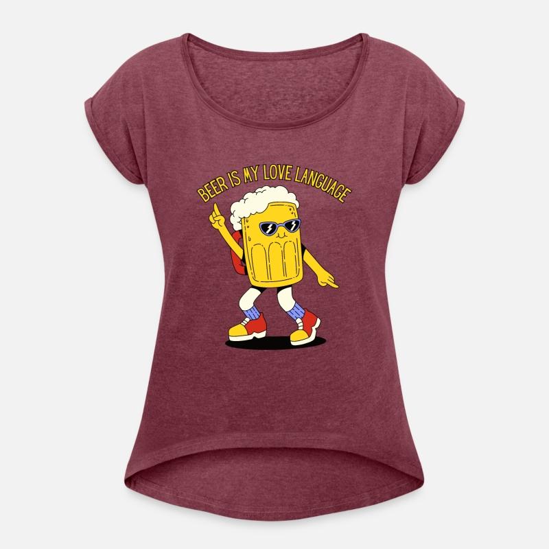 Beer My Love Language Funny Mascot Drink Alcohol