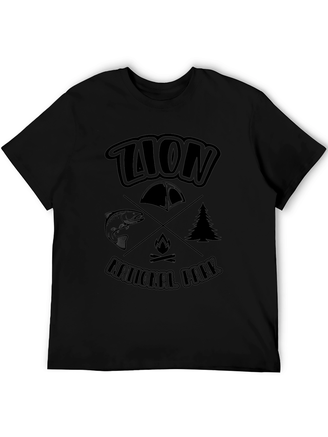 Zion National Park Graphic T-Shirt Camping Tee