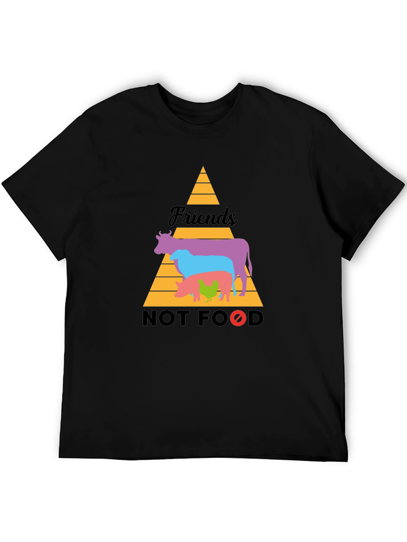 Friends Not Food Vegan T-Shirt