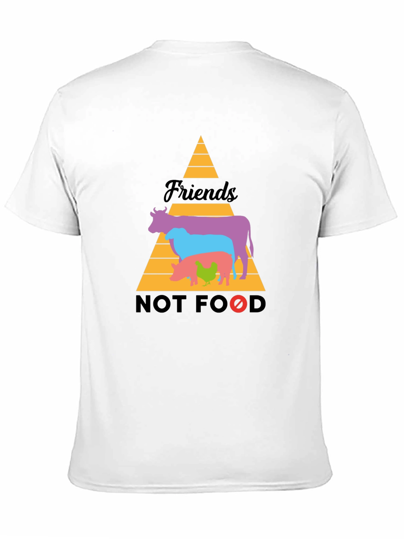 Friends Not Food Vegan T-Shirt