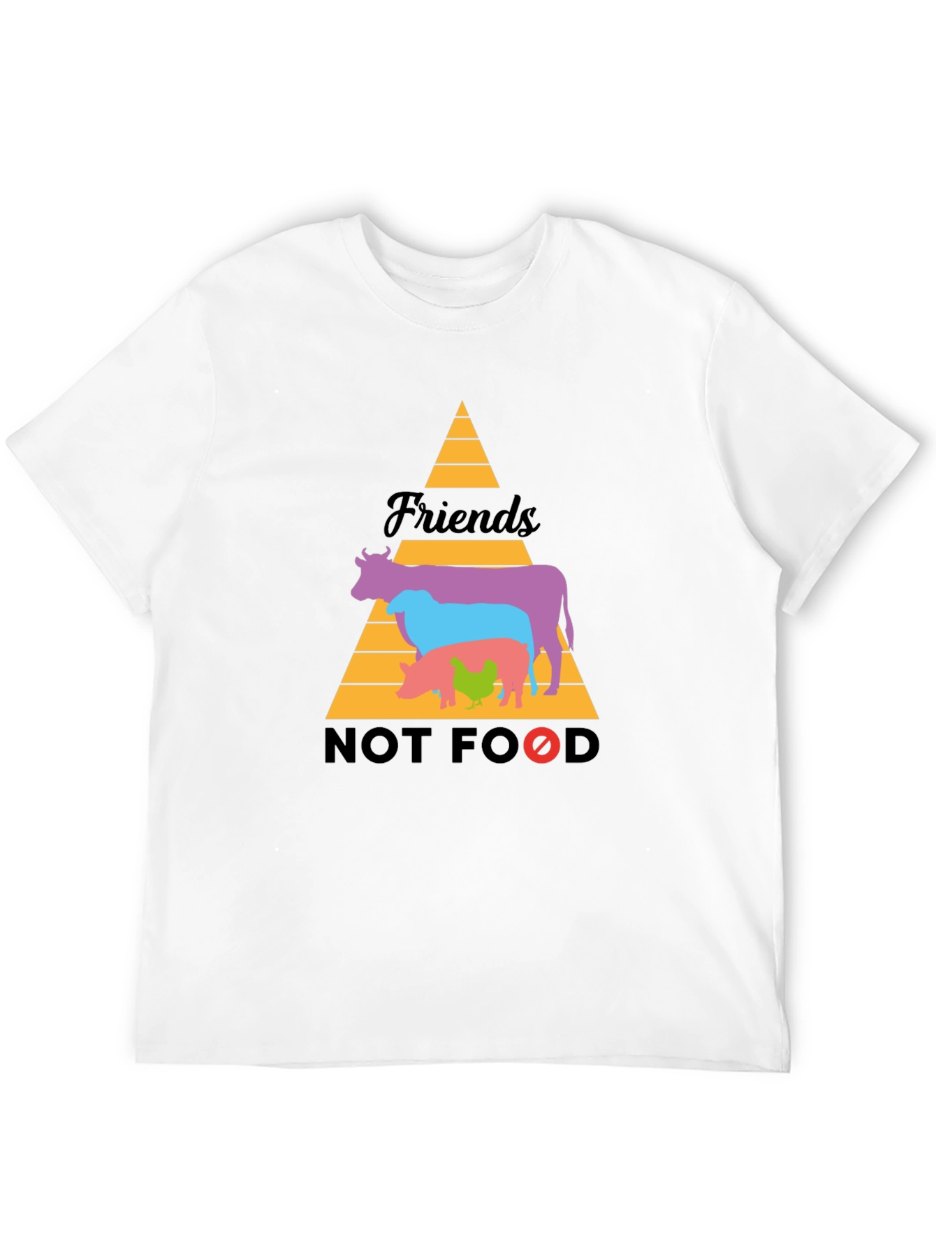 Friends Not Food Vegan T-Shirt