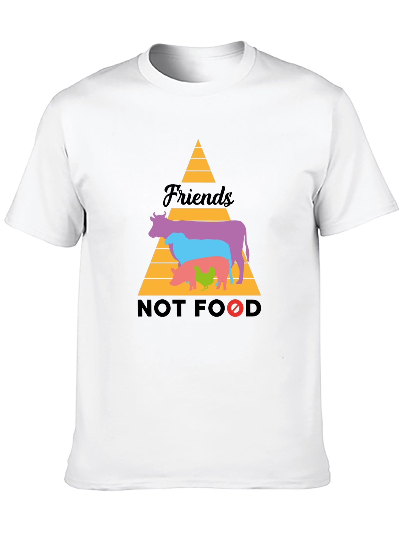 Friends Not Food Vegan T-Shirt