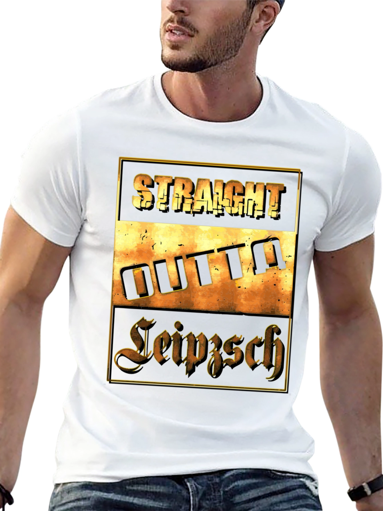 Straight Outta Leipzig Graphic Tee
