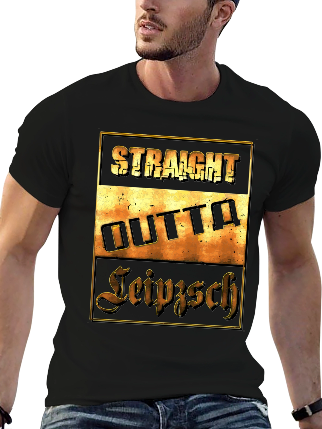 Straight Outta Leipzig Graphic Tee